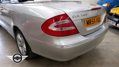 Lot 752 - 2005 MERCEDES CLK 240 AVANTGARDE