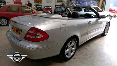 Lot 752 - 2005 MERCEDES CLK 240 AVANTGARDE