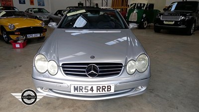 Lot 752 - 2005 MERCEDES CLK 240 AVANTGARDE