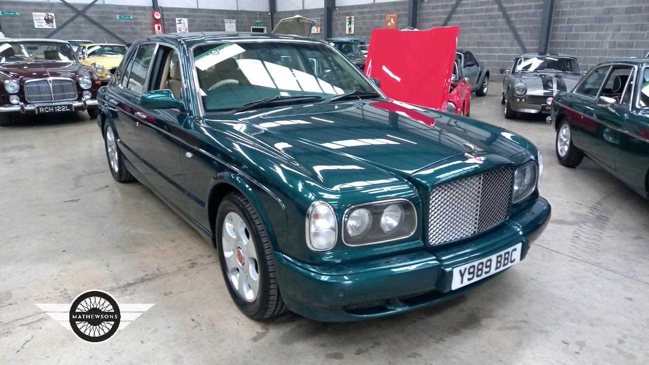 Lot 217 - 2001 BENTLEY ARNAGE RED LABEL AUTO