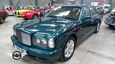 Lot 217 - 2001 BENTLEY ARNAGE RED LABEL AUTO