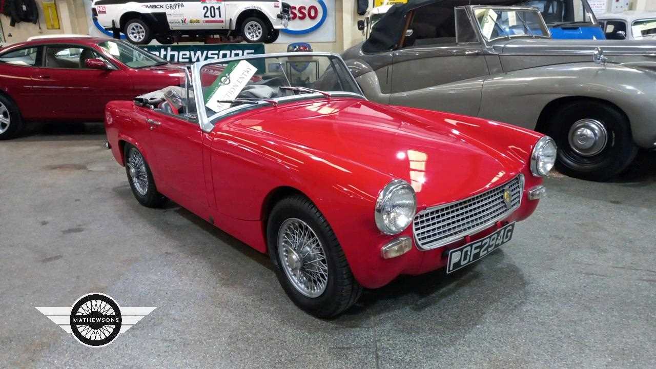 Lot 852 - 1969 AUSTIN HEALEY SPRITE