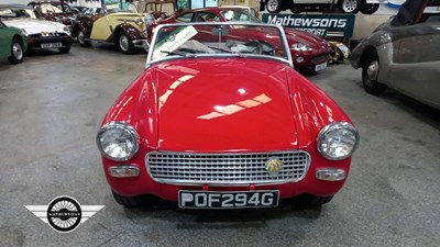 Lot 852 - 1969 AUSTIN HEALEY SPRITE