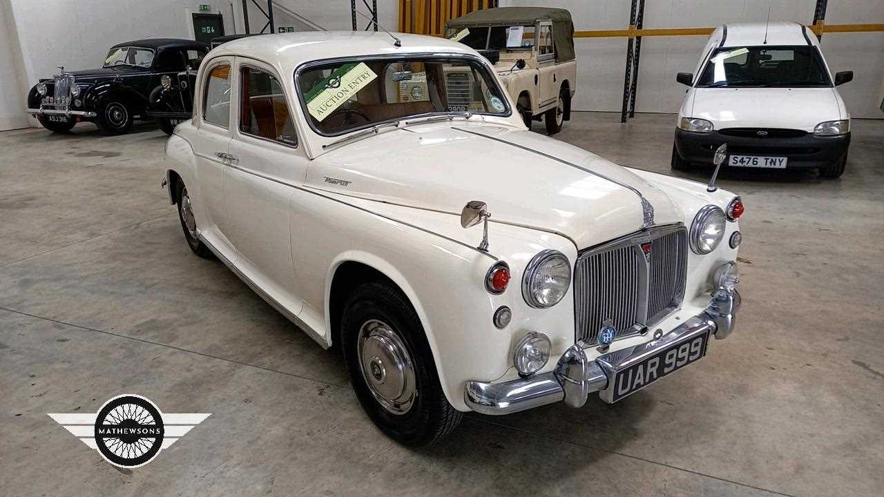 Lot 822 - 1963 ROVER 110