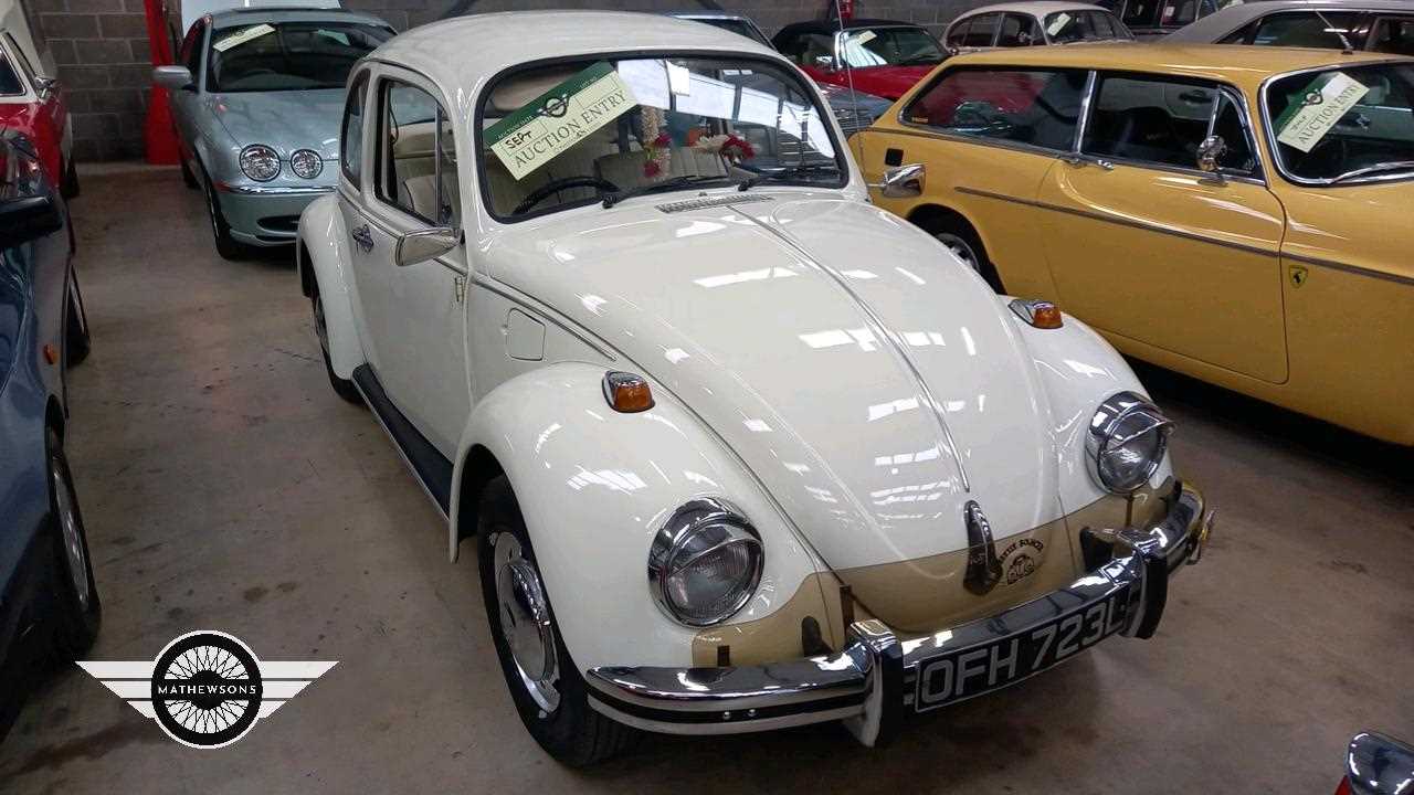 Lot 157 - 1972  VOLKSWAGEN 1300 BEETLE