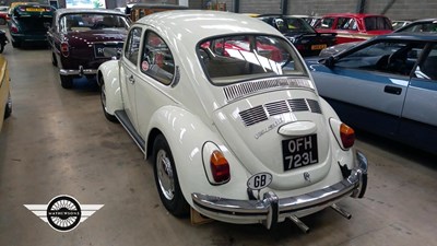 Lot 157 - 1972  VOLKSWAGEN 1300 BEETLE