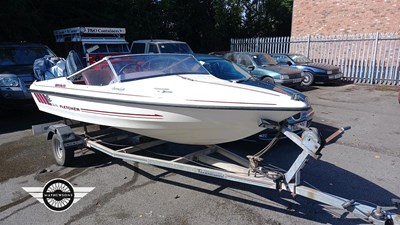 Lot 780 - 1993 FLETCHER ARROWFLYTE BLACK MAX SPEEDBOAT