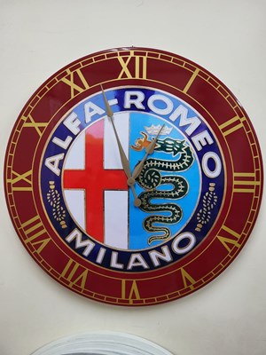 Lot 311 - ALFA ROMEO 1925-1950 CLOCK