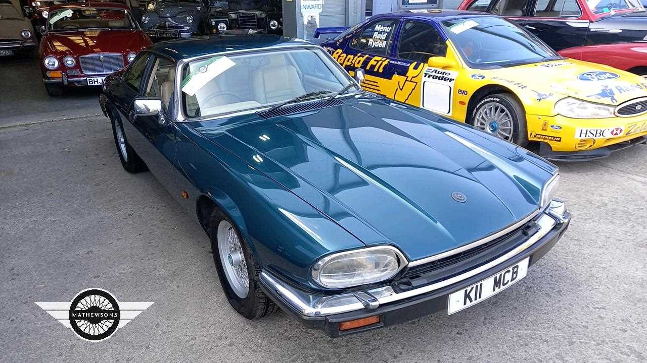 Lot 856 - 1993  JAGUAR XJ-S V12 AUTO