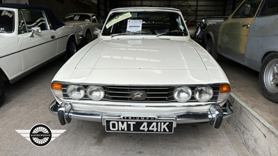 Lot 866 - 1972 TRIUMPH STAG AUTO