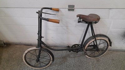 Lot 451 - VINTAGE CHILDS BIKE CIRCA 1920's  ALL PROCEEDS TO CHARITY