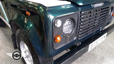 Lot 896 - 1987 LAND ROVER 110 4C REG DT DIE