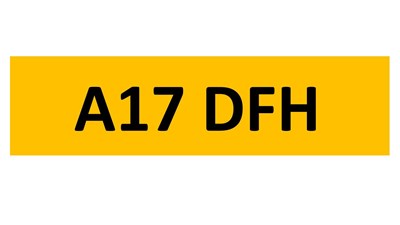 Lot 59-16 - REGISTRATION ON RETENTION - A17 DFH