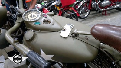 Lot 470 - 1947 HARLEY-DAVIDSON 42WLA