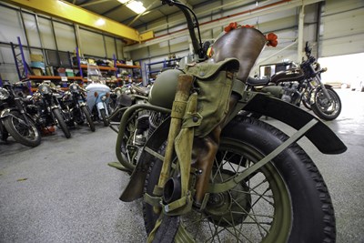 Lot 470 - 1947 HARLEY-DAVIDSON 42WLA