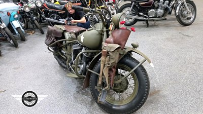 Lot 470 - 1947 HARLEY-DAVIDSON 42WLA