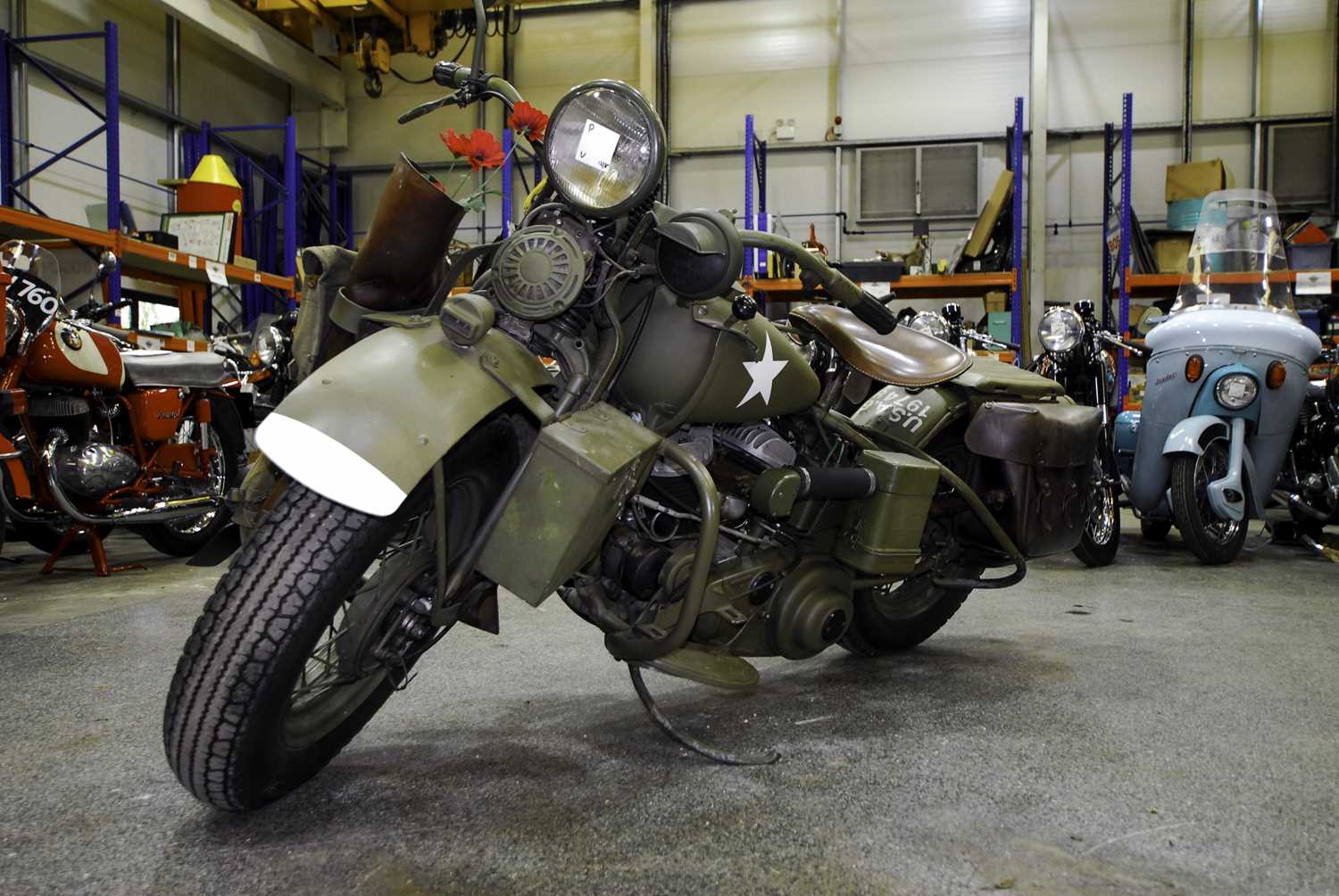 Lot 470 - 1947 HARLEY-DAVIDSON 42WLA