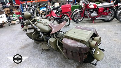 Lot 470 - 1947 HARLEY-DAVIDSON 42WLA