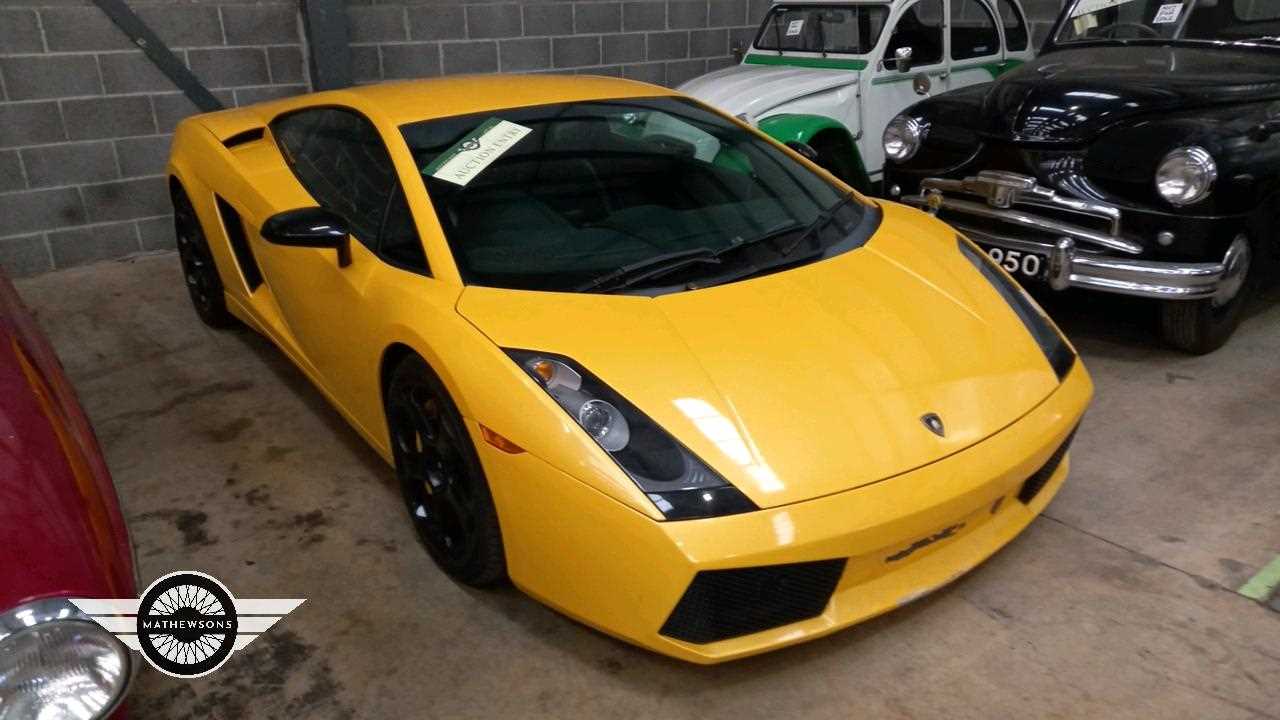 Lot 558 - 2004 LAMBORGHINI GALLARDO