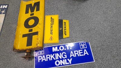 Lot 745 - 4X GARAGE RELATED SIGNS