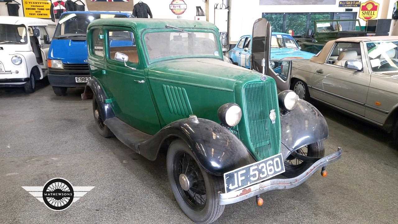 Lot 850 - 1933 FORD MODEL Y