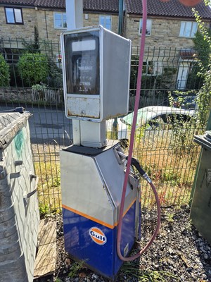 Lot 349 - GULF GARAGE FORECOURT PETROL PUMP