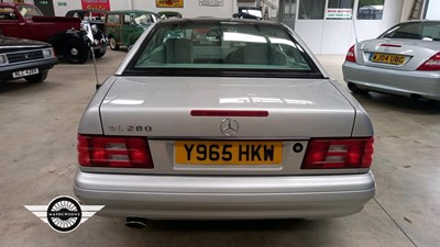 Lot 410 - 2001 MERCEDES SL280 AUTO