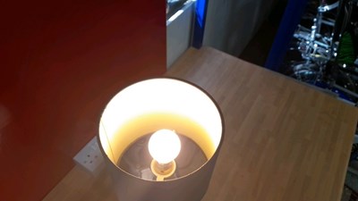 Lot 291 - CASTROL PUMP LAMP