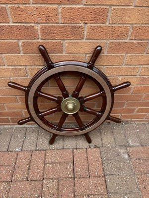 Lot 121 - SHIPS WHEEL