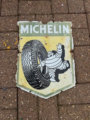 Lot 155 - MICHELIN SIGN  12" X 17"