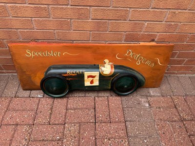 Lot 167 - DODGEM SIGN  42" X 15"