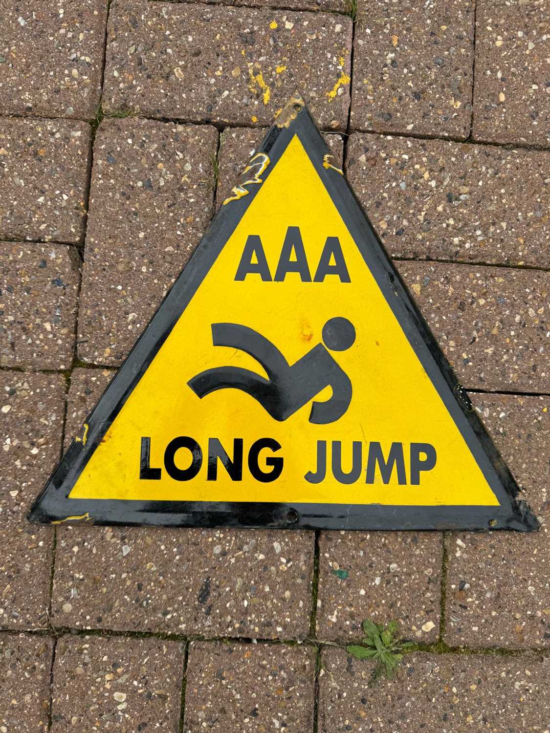 Lot 257 - AAA LONG JUMP SIGN 16