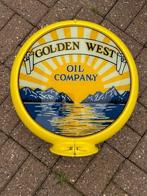 Lot 317 - GOLDEN WEST OIL COMPANY GLOBE