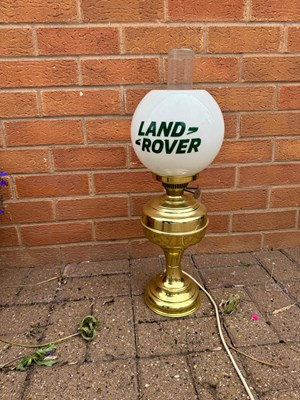 Lot 321 - LAND ROVER LAMP