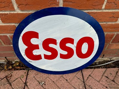 Lot 467 - ESSO OVAL SIGN  24" X 20"