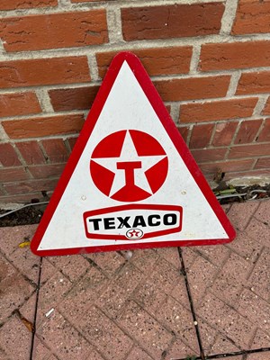 Lot 393 - TEXACO SIGN 23" x 26"