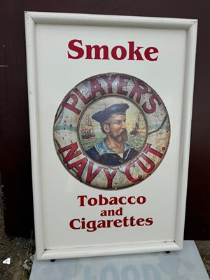 Lot 583 - SMOKE J PLAYER SIGN 48" X 32"