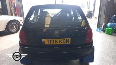 Lot 858 - 1999 VAUXHALL CORSA SPORT 1.4I