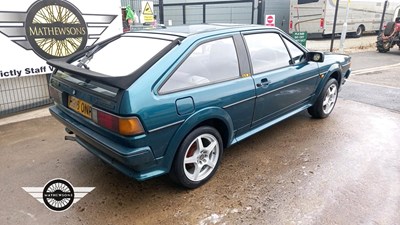 Lot 8 - 1990 VOLKSWAGEN SCIROCCO GT