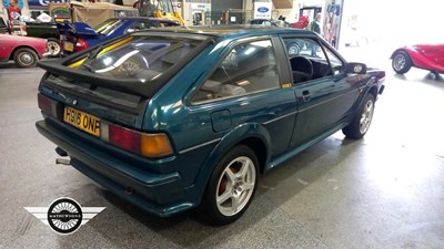 Lot 8 - 1990 VOLKSWAGEN SCIROCCO GT