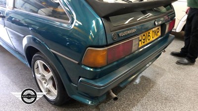 Lot 8 - 1990 VOLKSWAGEN SCIROCCO GT