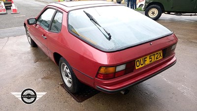 Lot 6 - 1981 PORSCHE 924