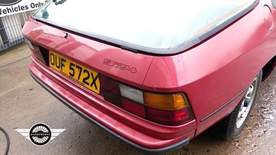 Lot 6 - 1981 PORSCHE 924