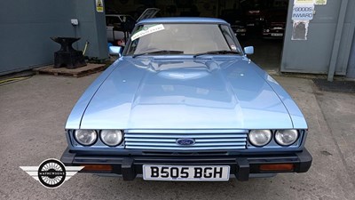 Lot 20 - 1984 FORD CAPRI INJECTION