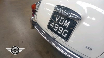 Lot 844 - 1969 JAGUAR 2.4/240