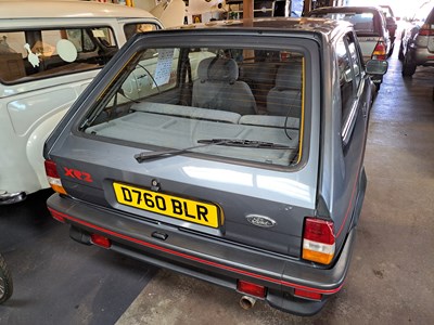 Lot 64 - 1987 FORD FIESTA XR2