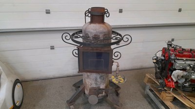 Lot 821 - GARDEN ORNAMENTAL  STOVE