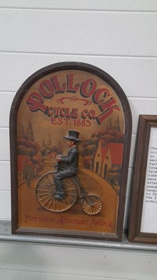 Lot 628 - PENNY FARTHING SIGNS