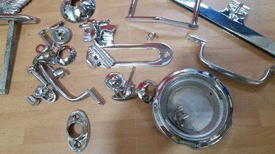 Lot 249 - AUSTIN A10 CHROME WORK
