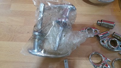 Lot 249 - AUSTIN A10 CHROME WORK